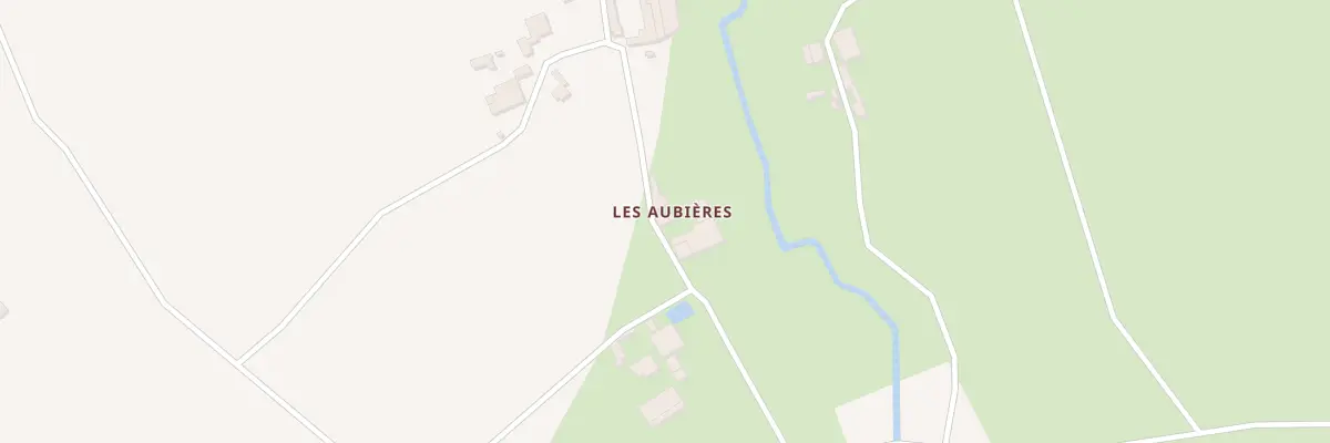 Plan du 5111 Les Aubieres à Persac
