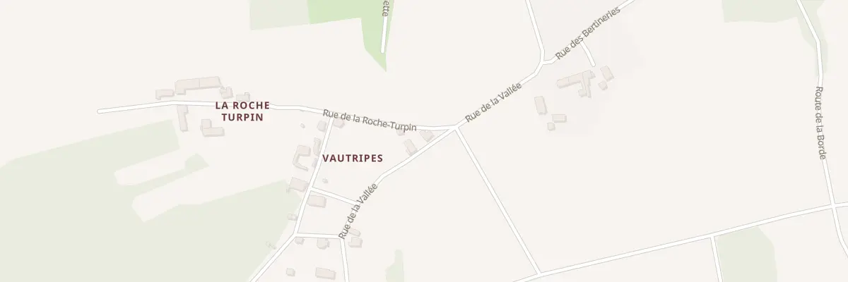 Plan du 1 Rue de la Vallee à Artins