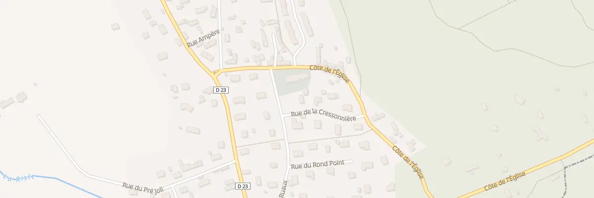 Plan du 1 Che Ruaux à Nassandres sur Risle