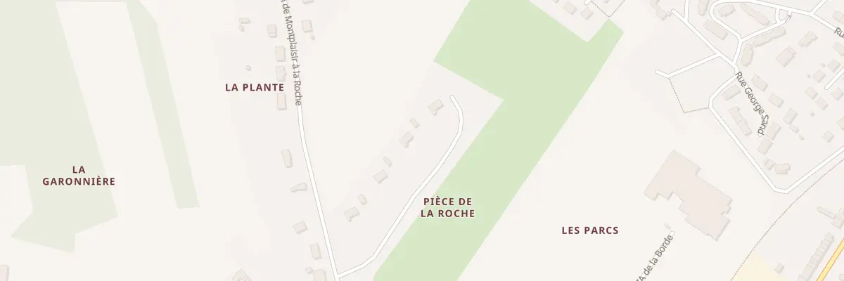 Plan du 3 La Roche à Bessé-sur-Braye