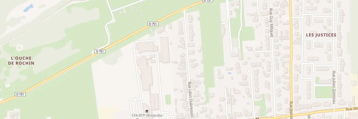Plan du 17 Rue Léon Dubresson à Saint-Pierre-des-Corps