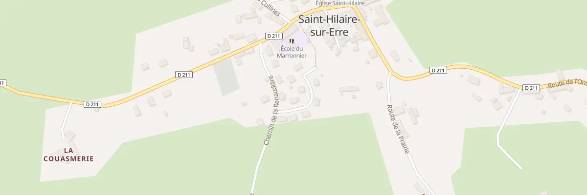 Plan du 2 Fg Arsène Meunier à Saint-Hilaire-sur-Erre