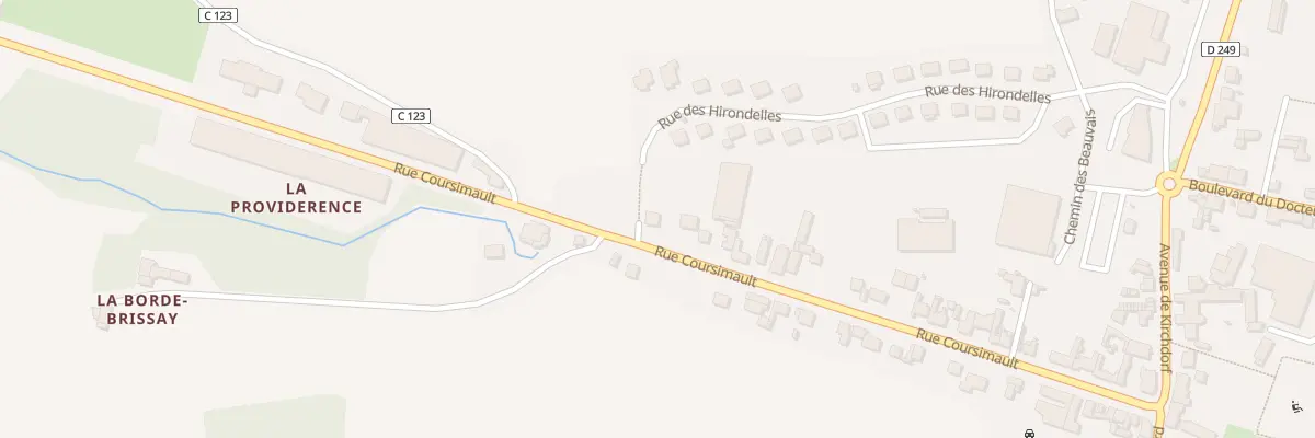 Plan du 55 Av Coursimault à Saint-Calais
