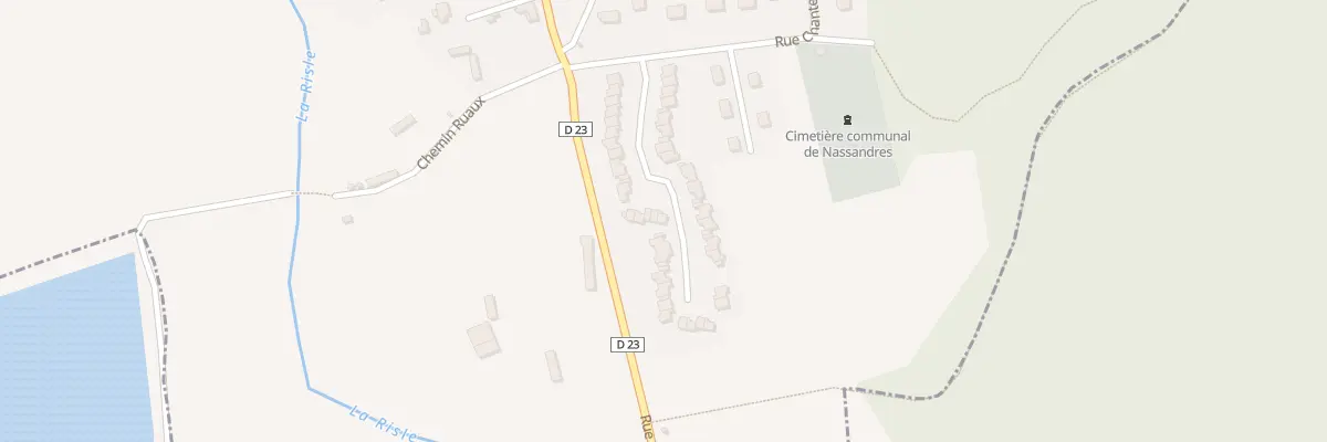 Plan du 27 Rue des Landettes à Nassandres sur Risle