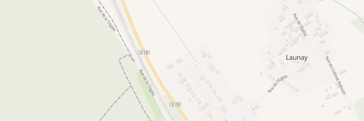 Plan du 19 Rue de la Pommeraie à Launay
