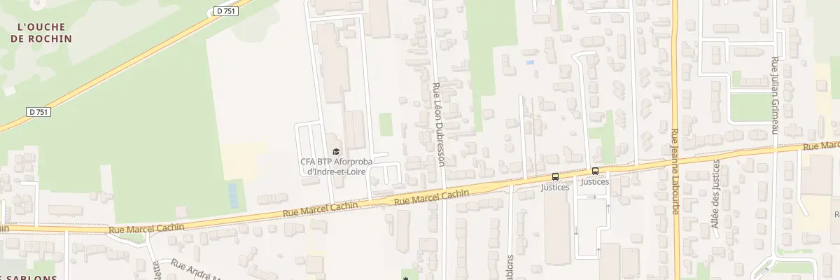 Plan du 39 Rue Léon Dubresson à Saint-Pierre-des-Corps
