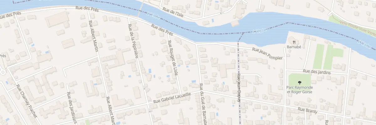 Plan du 65 Rue du Gué de Barnabé à Périgueux