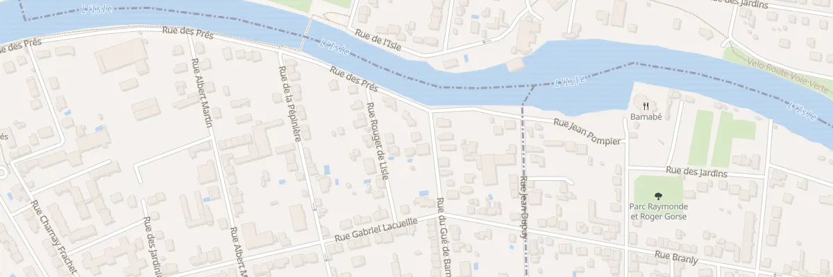 Plan du 67 Rue du Gué de Barnabé à Périgueux