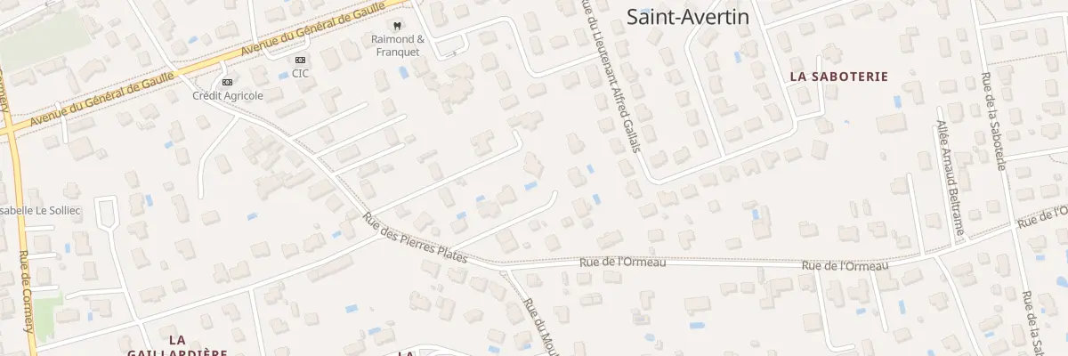 Plan du 10 All des Haies Vives à Saint-Avertin