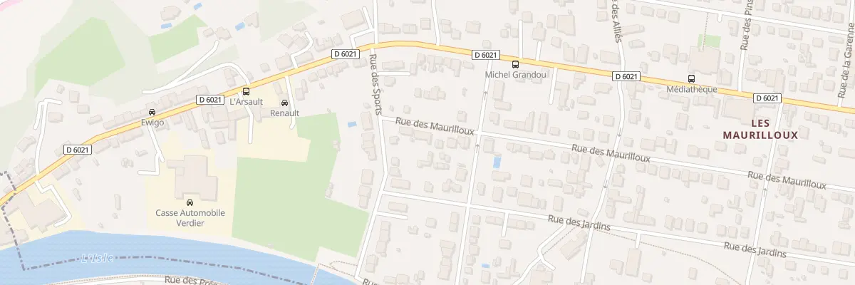 Plan du 4B Rue des Maurilloux à Trélissac