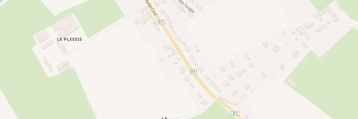 Plan du 18 Rue de la Vieille Cour à Courgenard