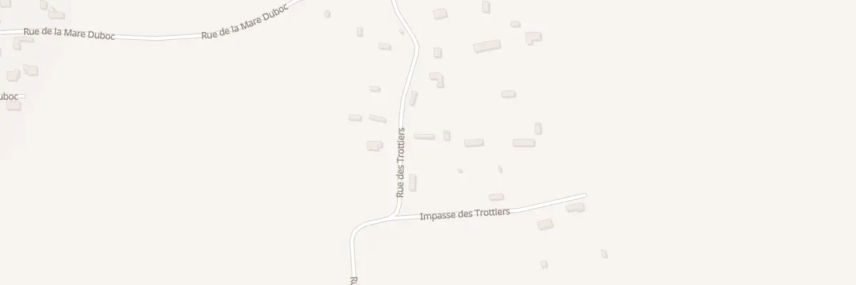 Plan du 2 Rue des Trottiers à Rougemontier