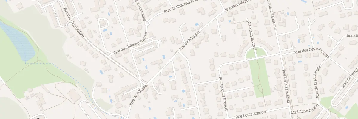Plan du 1 Rue Guillaume Apollinaire à Saint-Avertin