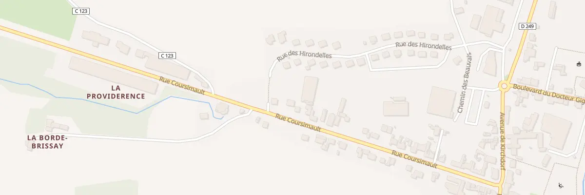 Plan du 51 Rue Coursimault à Saint-Calais