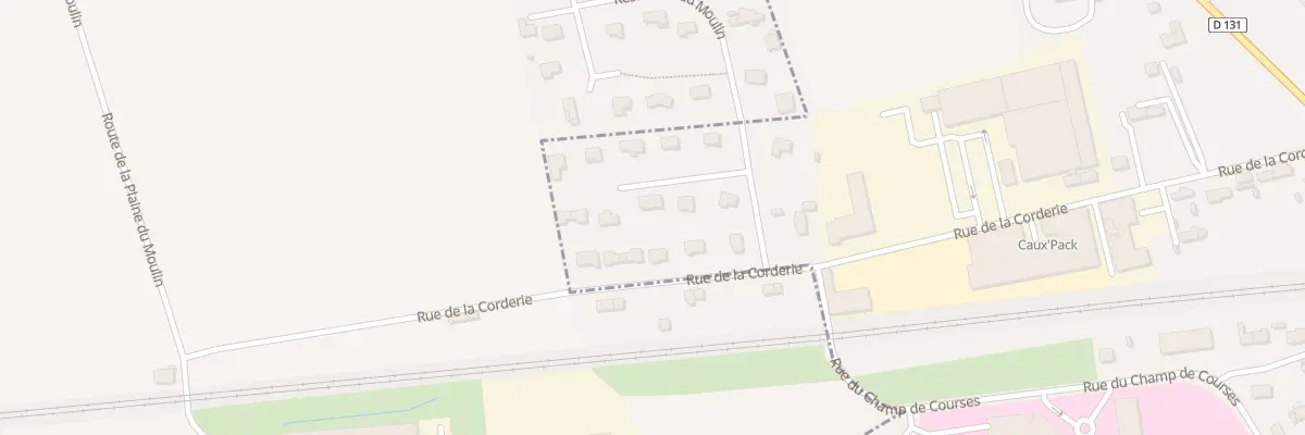 Plan du 5B Rue Leon Biancotto à Yvetot