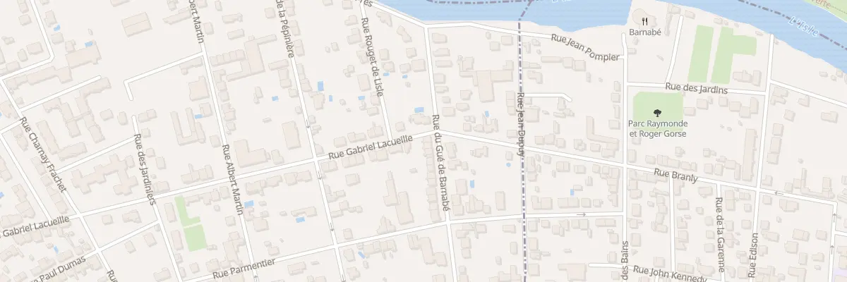 Plan du 57 Rue du Gué de Barnabé à Périgueux
