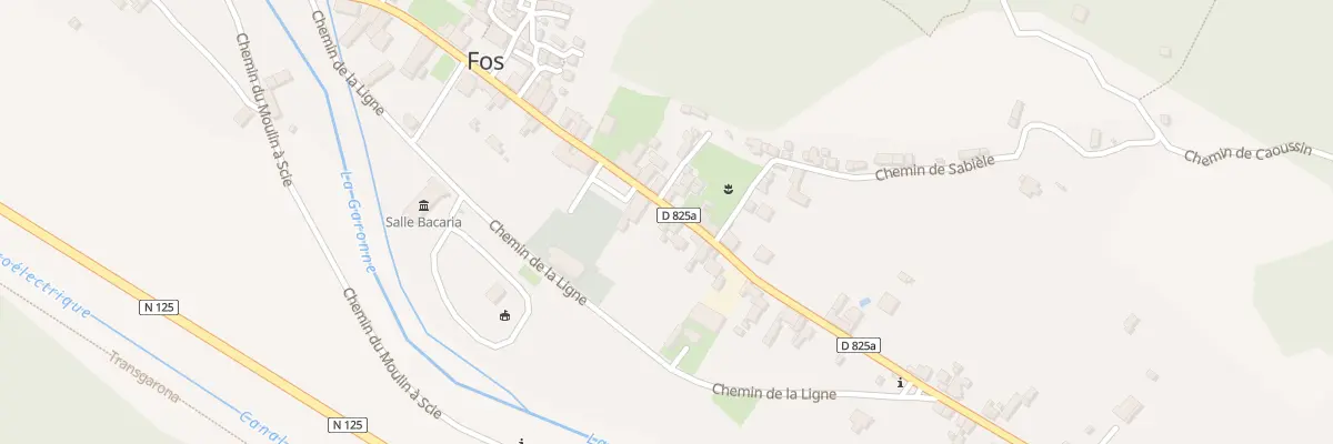 Plan du 237 Village à Fos