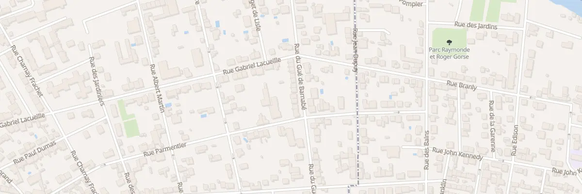 Plan du 43 Rue du Gué de Barnabé à Périgueux