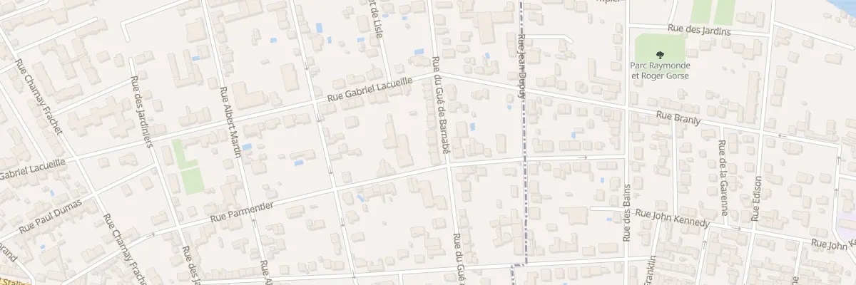 Plan du 41 Rue du Gué de Barnabé à Périgueux