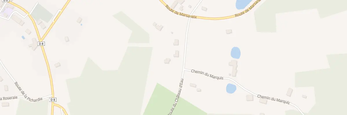 Plan du 657 Rte du Château d’Eau à Église-Neuve-de-Vergt