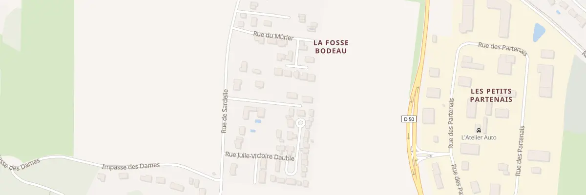 Plan du 40B Rue de Sardelle à Veigné