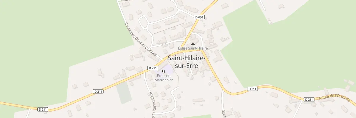 Plan du 4 Rte du Mont Cendrou à Saint-Hilaire-sur-Erre