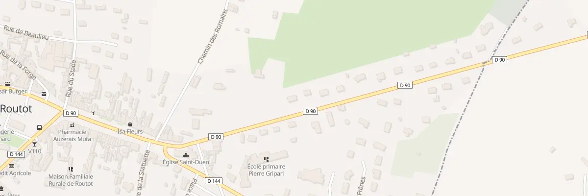 Plan du 31 Rue de l’Abbé Clément à Routot