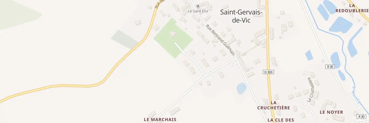 Plan du 5 Rue du Marchais à Saint-Gervais-de-Vic