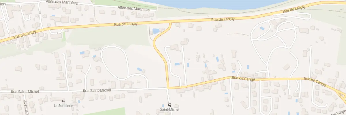 Plan du 2 Rue de Cangé à Saint-Avertin