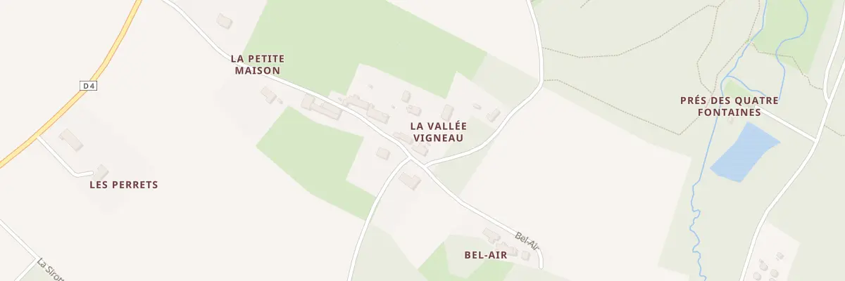 Plan du 139 La Vallée Vigneau à Nouzilly