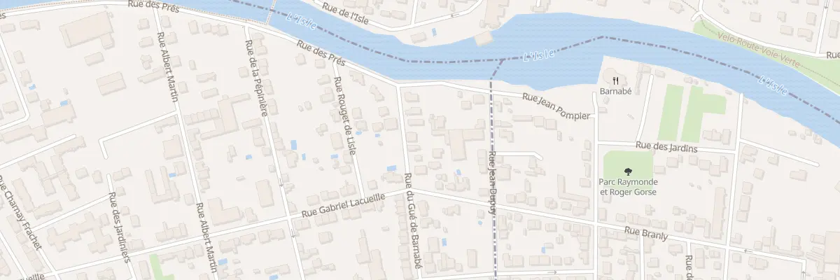 Plan du 64 Rue du Gué de Barnabé à Périgueux
