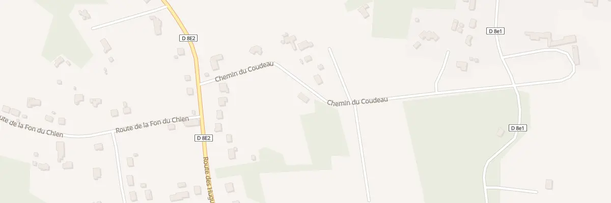 Plan du 198 Che du Coudeau à Lalinde