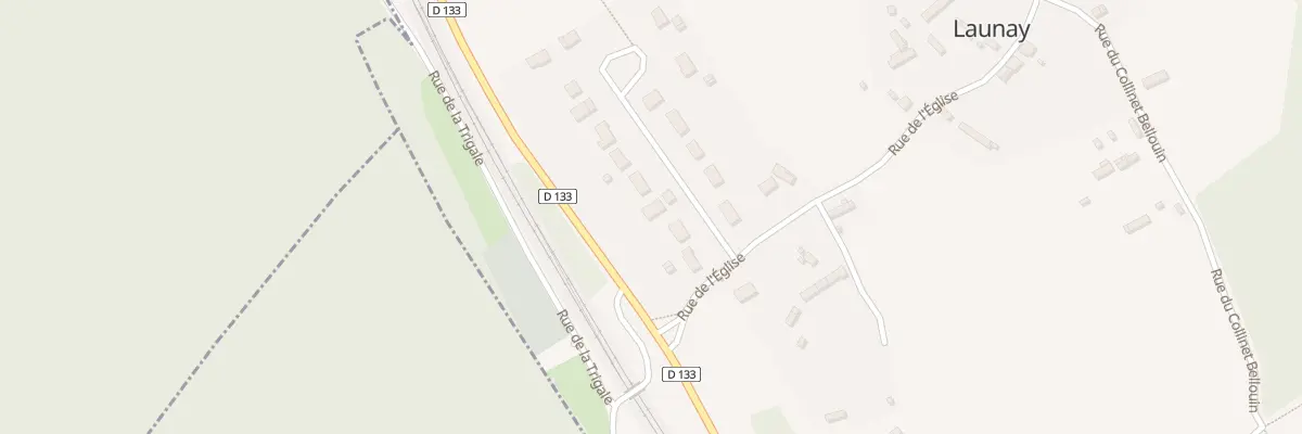Plan du 5 Rue de la Pommeraie à Launay