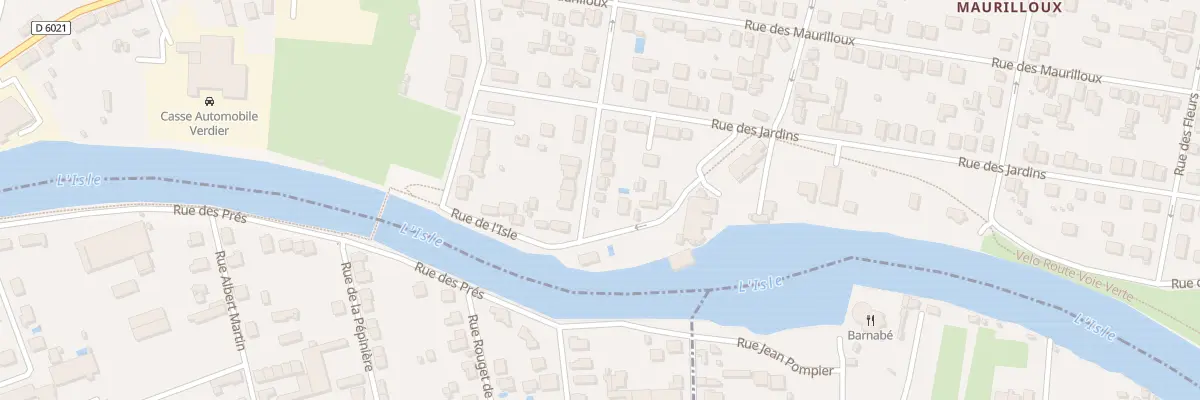 Plan du 21 Rue des Dalhias à Trélissac