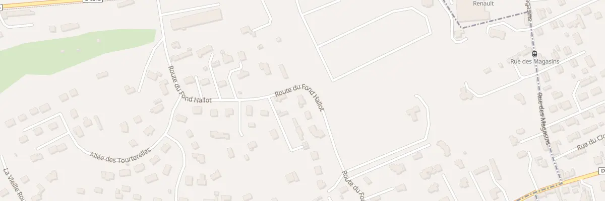 Plan du 239 Rte du Fond Hallot à Valliquerville