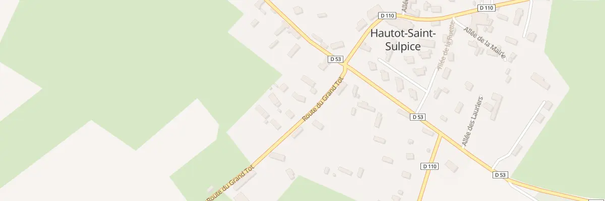 Plan du 100 Rte du Grand Tôt à Hautot-Saint-Sulpice