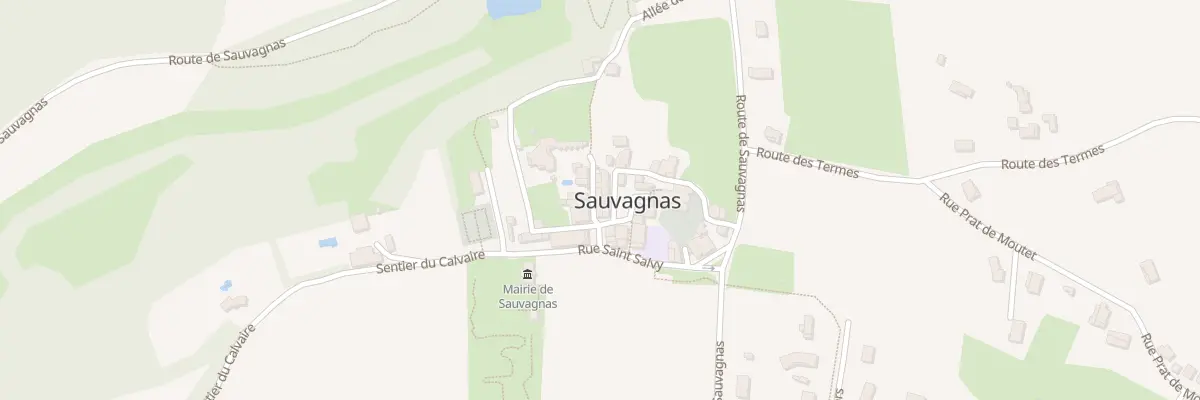 Plan du 19B Le Bourg à Sauvagnas