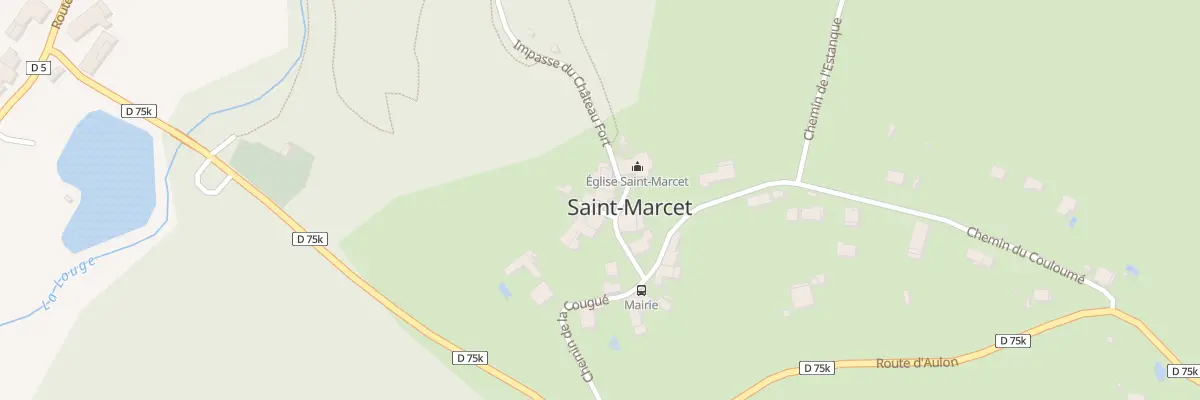 Plan du 124 Village à Saint-Marcet
