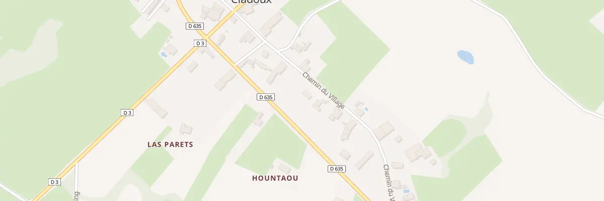 Plan du 6 Chem du Village à Ciadoux