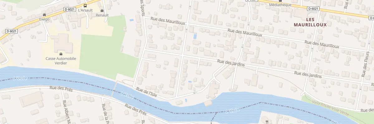 Plan du 11 Rue des Dalhias à Trélissac