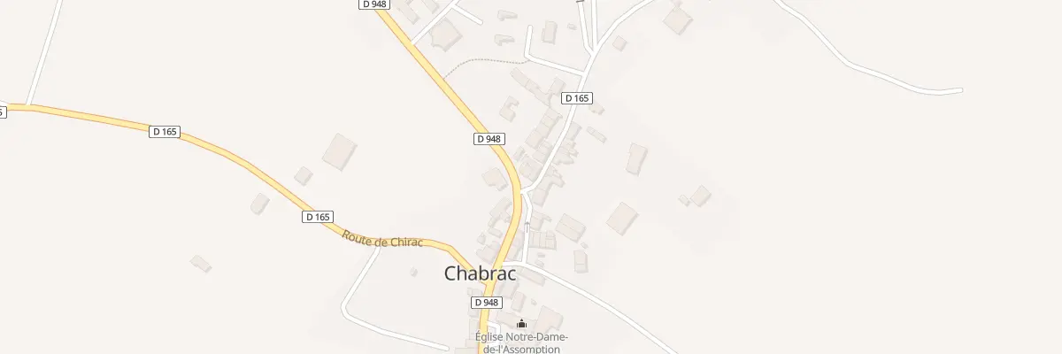 Plan du 5186 Le Bourg à Chabrac
