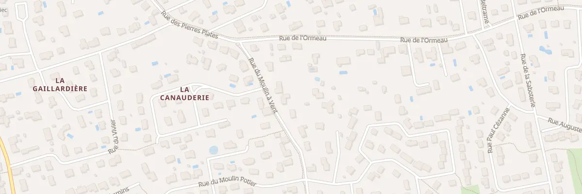 Plan du 8 Rue du Moulin à Vent à Saint-Avertin