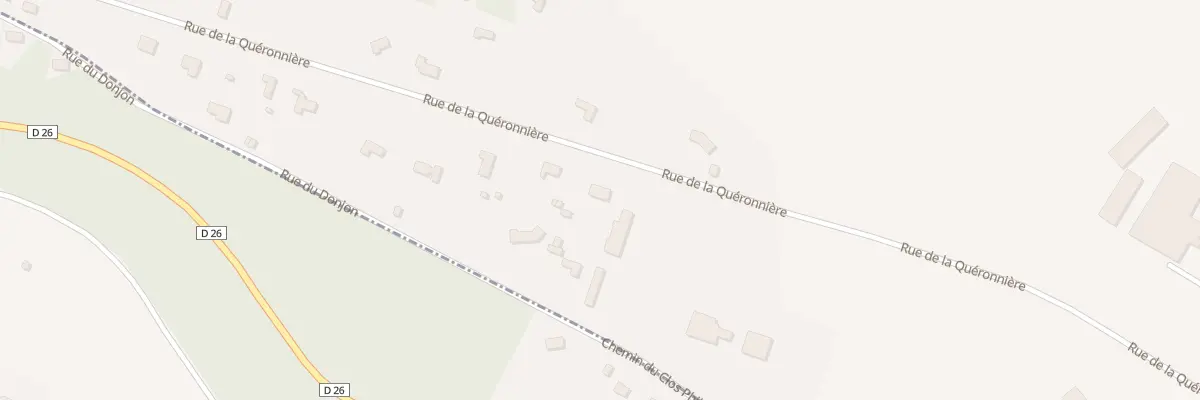 Plan du 26B Le Clos Hagan à Calleville