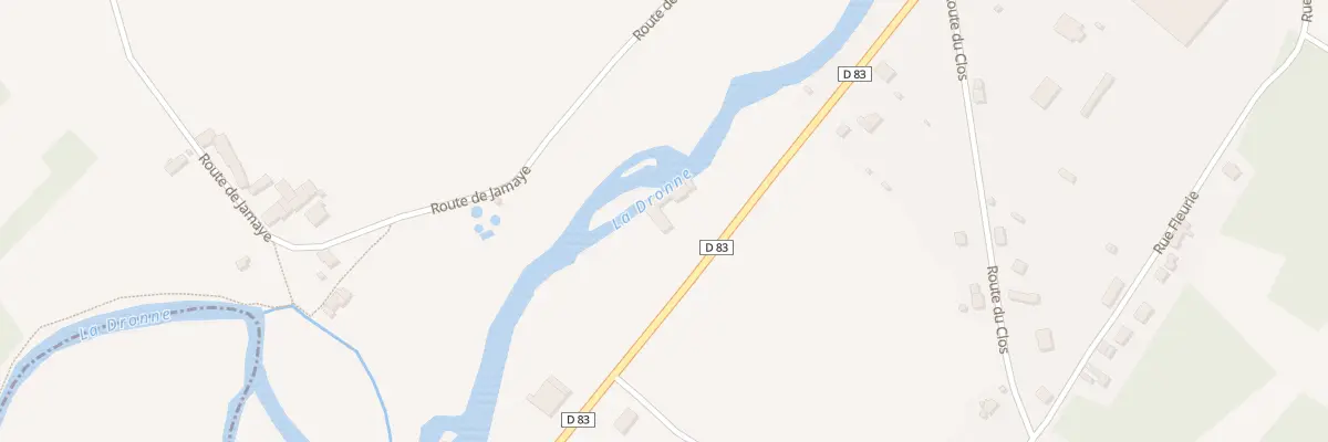 Plan du 1022 Rte des Moulins à Saint-Pardoux-la-Rivière