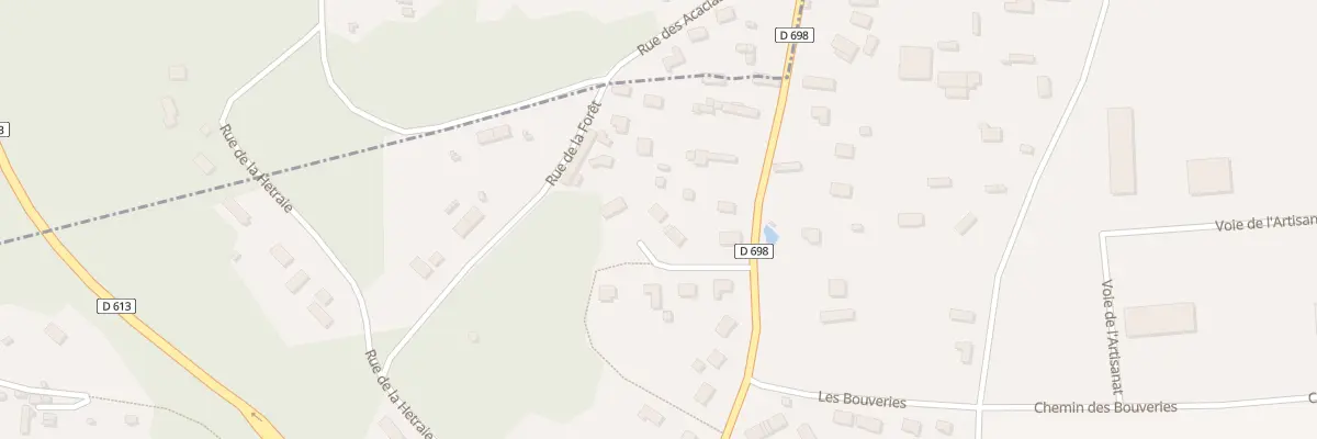 Plan du 6 Rue des Cèdres à Nassandres sur Risle