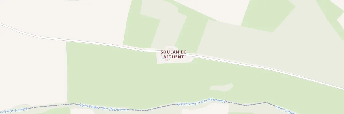 Plan du 31 Soulan de Biouent à Saint-Ferréol-de-Comminges