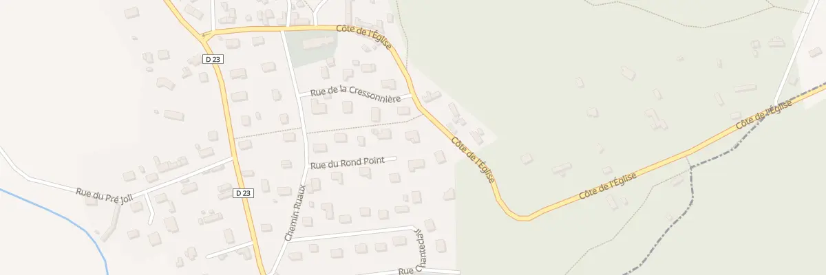 Plan du 4 Rue du Rond-Point à Nassandres sur Risle