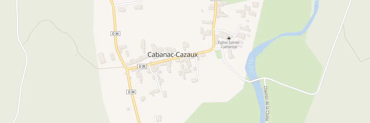 Plan du 24 Village à Cabanac-Cazaux