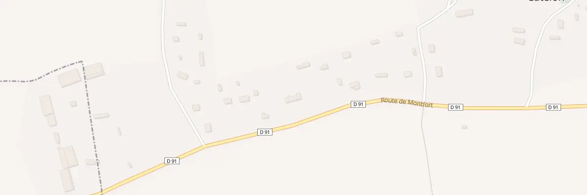 Plan du 1304 Rte de Montfort à Flancourt-Crescy-en-Roumois