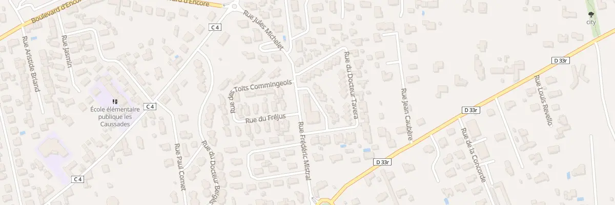 Plan du 1 Rue du Docteur Tavera à Saint-Gaudens